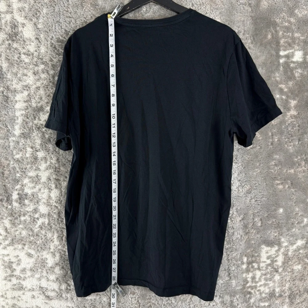Polo Ralph Lauren Size XL Custom Fit Pony‎ Logo T-Shirt Black Short Sleeve Mens